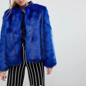 GORGEOUS FUR JACKET WORN ONCE!!!!!